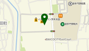 スターバックス コーヒー イオンタウン茨木太田店の地図画像