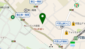 プリンチ 代官山T-SITEの地図画像