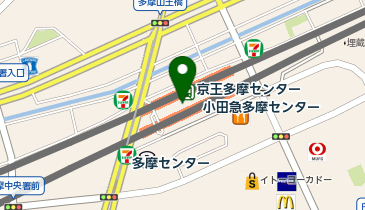 スターバックス コーヒー 小田急多摩センター駅店の地図画像