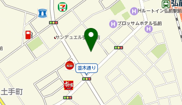 スターバックス コーヒー TSUTAYA BOOKSTORE 弘前ヒロロ店の地図画像