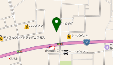 スターバックス コーヒー TSUTAYA BOOKSTORE 菊陽店の地図画像