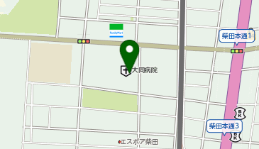 スターバックス コーヒー 大同病院店の地図画像