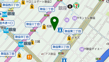 スターバックス コーヒー CIRCLES 銀座店の地図画像