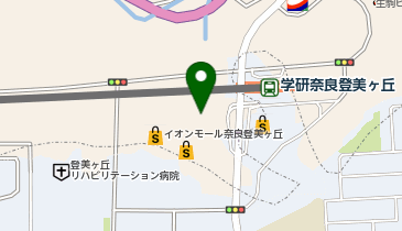 スターバックス コーヒー イオンモール奈良登美ヶ丘店の地図画像