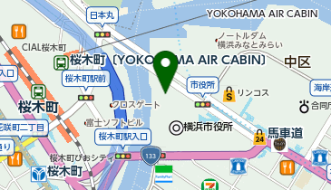 スターバックス コーヒー 横浜市役所 ラクシス フロント店の地図画像