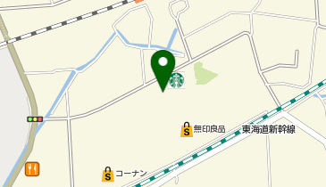 スターバックス コーヒー ノブレスパルク袋井店の地図画像