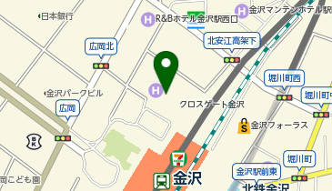 スターバックス コーヒー クロスゲート金沢店の地図画像