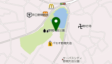 スターバックス コーヒー パセオ野間大池店の地図画像