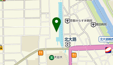 スターバックス コーヒー イオンモール北大路店の地図画像