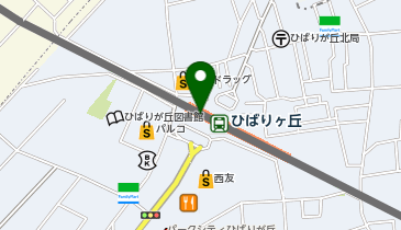 スターバックス コーヒー エミオひばりヶ丘店の地図画像