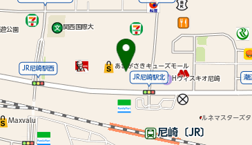 スターバックス コーヒー あまがさきキューズモール店の地図画像