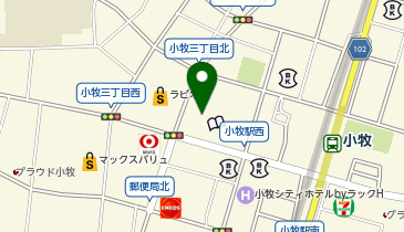 スターバックス コーヒー 小牧市中央図書館店の地図画像