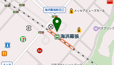 スターバックス コーヒー ペリエ海浜幕張店の地図画像