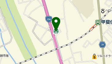 スターバックス コーヒー 甲府平和通り店の地図画像