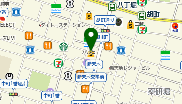 スターバックス コーヒー 広島パルコ店の地図画像