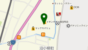 スターバックス コーヒー イオンタウン四日市泊店の地図画像