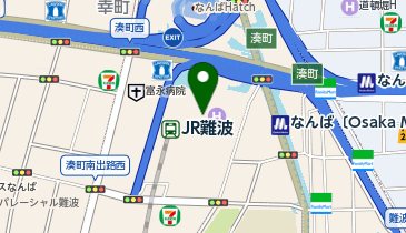 スターバックス コーヒー JR難波駅前店の地図画像