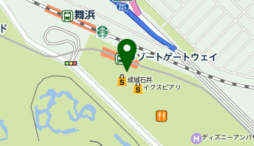 スターバックス コーヒー 舞浜 イクスピアリ2F トレイダーズ・パッセージ店の地図画像