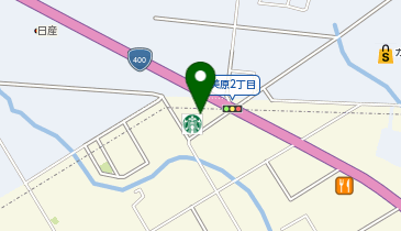 スターバックス コーヒー 大田原美原店の地図画像