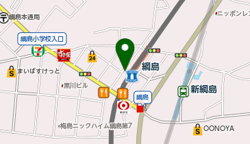 スターバックス コーヒー エトモ綱島店の地図画像