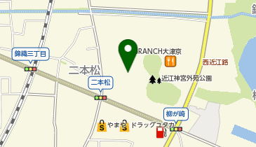 スターバックス コーヒー ブランチ大津京店の地図画像