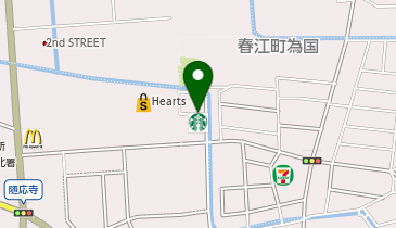 スターバックス コーヒー 福井春江店の地図画像
