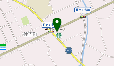 スターバックス コーヒー 豊田住吉店の地図画像