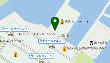 スターバックス コーヒー 横浜ハンマーヘッド店の地図画像