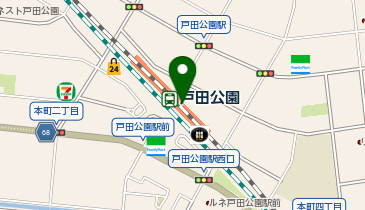 スターバックス コーヒー ビーンズ戸田公園店の地図画像