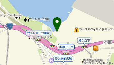 スターバックス コーヒー コースカベイサイドストアーズ店の地図画像