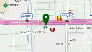 スターバックス コーヒー TSUTAYA 京都リサーチパーク店の地図画像