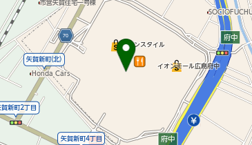 スターバックス コーヒー イオンモール広島府中 1階店の地図画像