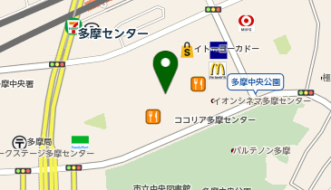 スターバックス コーヒー ココリア多摩センター店の地図画像