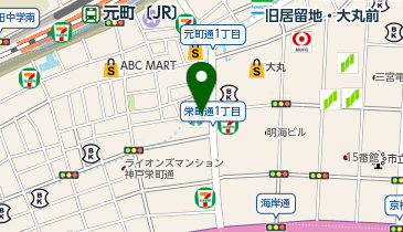 スターバックス コーヒー 神戸旧居留地店の地図画像