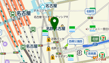 スターバックス コーヒー 名駅地下街 サンロード店の地図画像