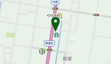 スターバックス コーヒー 大垣島里店の地図画像