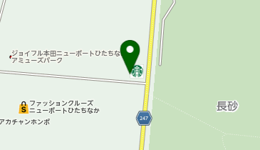 スターバックス コーヒー ニューポートひたちなか店の地図画像