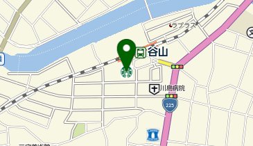 スターバックス コーヒー 鹿児島谷山駅前店の地図画像