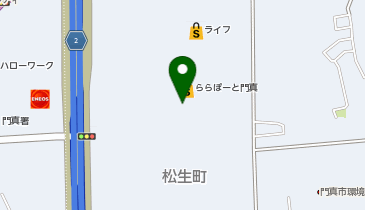 スターバックス コーヒー ららぽーと門真店の地図画像