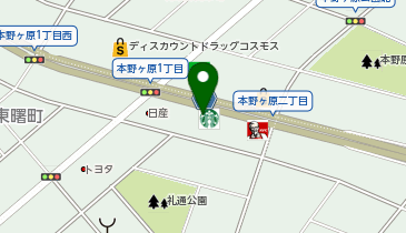 スターバックス コーヒー 豊川大堀店の地図画像