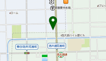スターバックス コーヒー 京都西大路店の地図画像