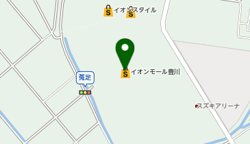 スターバックス コーヒー イオンモール豊川店の地図画像