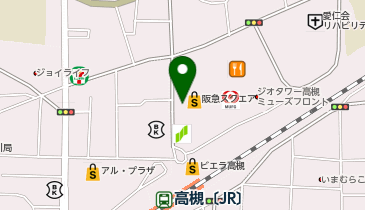 スターバックス コーヒー 高槻阪急スクエア店の地図画像