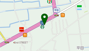 スターバックス コーヒー 倉敷平田店の地図画像