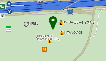 スターバックス ティー&カフェ ららぽーとEXPOCITY1階店の地図画像
