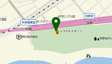 スターバックス コーヒー 須磨海浜公園店の地図画像