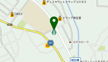 スターバックス コーヒー 八幡永犬丸店の地図画像