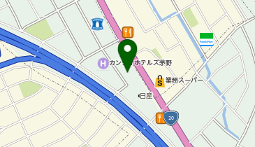 スターバックス コーヒー 茅野中沖店の地図画像