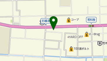 スターバックス コーヒー 小松打越店の地図画像