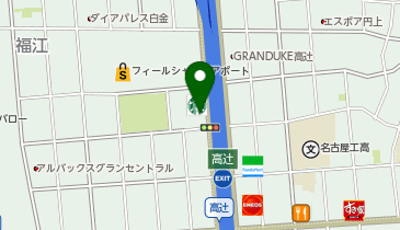 スターバックス コーヒー 名古屋高辻店の地図画像